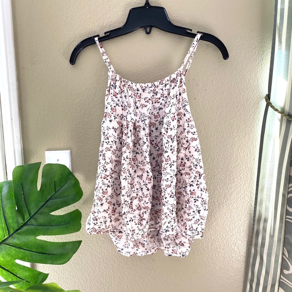 Flowy halter top shirt